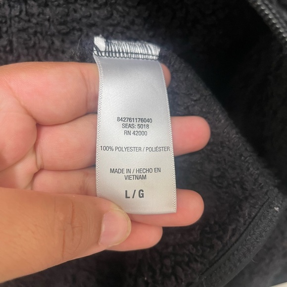 Basic Edition black Fleece Vest - Picture 5 of 6